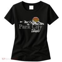 Retro Park City Utah Mountain Women's T-Shirt thumb 0