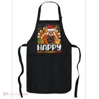 Red Panda Christmas Lights Santa Hat Pajamas Gift Apron thumb 0