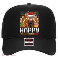 Red Panda Christmas Lights Santa Hat Pajamas Gift Hat thumb 0