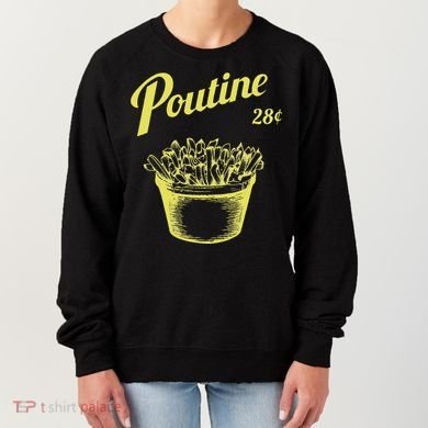 Retro Poutine Canada Montreal Women's Sweatshirt
