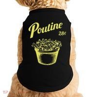 Retro Poutine Canada Montreal Doggie Tank thumb 0
