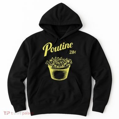 Retro Poutine Canada Montreal Hoodie