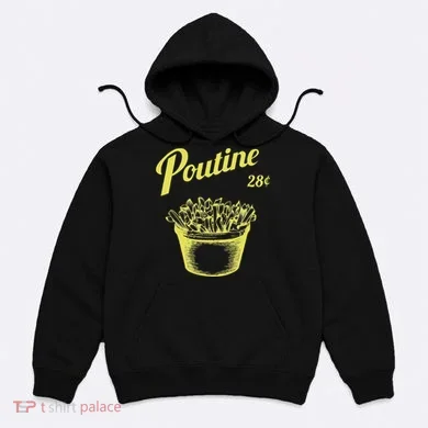 Retro Poutine Canada Montreal Hoodie