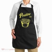 Retro Poutine Canada Montreal Apron thumb 2