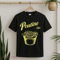 Retro Poutine Canada Montreal T-Shirt thumb 2