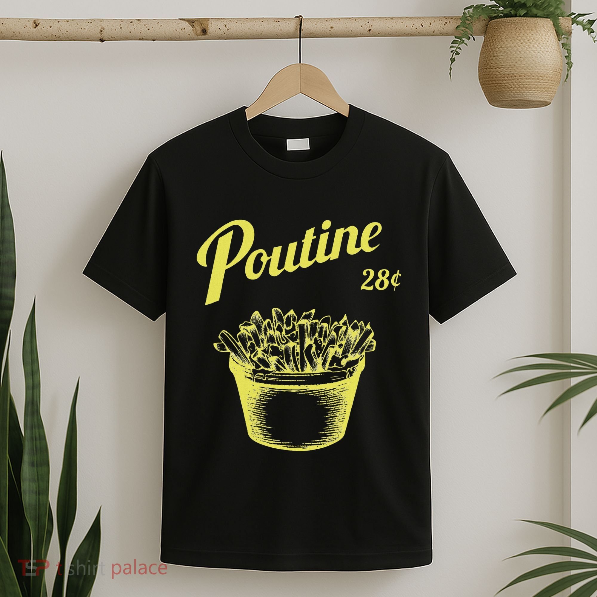 Retro Poutine Canada Montreal T-Shirt