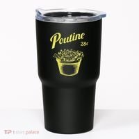 Retro Poutine Canada Montreal Tumbler thumb 0