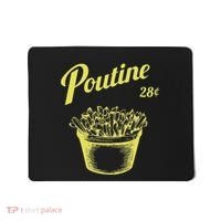 Retro Poutine Canada Montreal Mousepad thumb 0