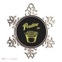 Retro Poutine Canada Montreal Ornament thumb 0