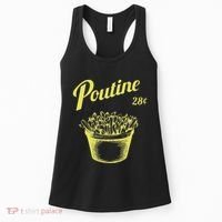 Retro Poutine Canada Montreal Women's Tank Top thumb 0
