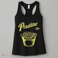 Retro Poutine Canada Montreal Women's Tank Top thumb 3