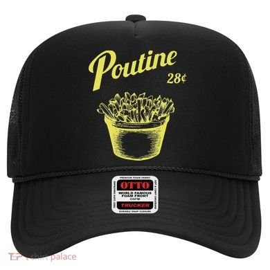 Retro Poutine Canada Montreal Hat