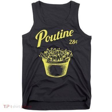 Retro Poutine Canada Montreal Tank Top
