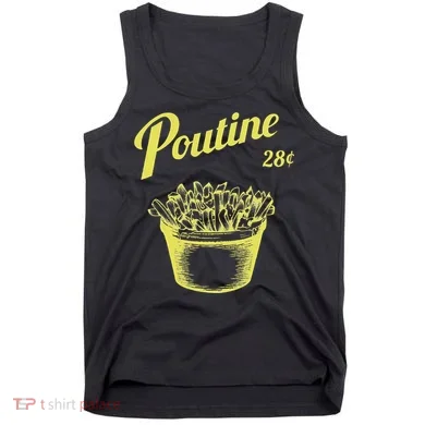 Retro Poutine Canada Montreal Tank Top