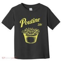 Retro Poutine Canada Montreal Toddler T-Shirt thumb 0