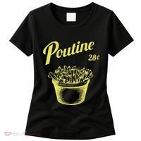 Retro Poutine Canada Montreal Women's T-Shirt thumb 0