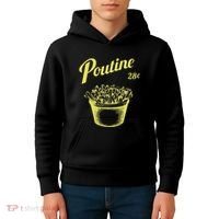 Retro Poutine Canada Montreal Kids Hoodie thumb 4