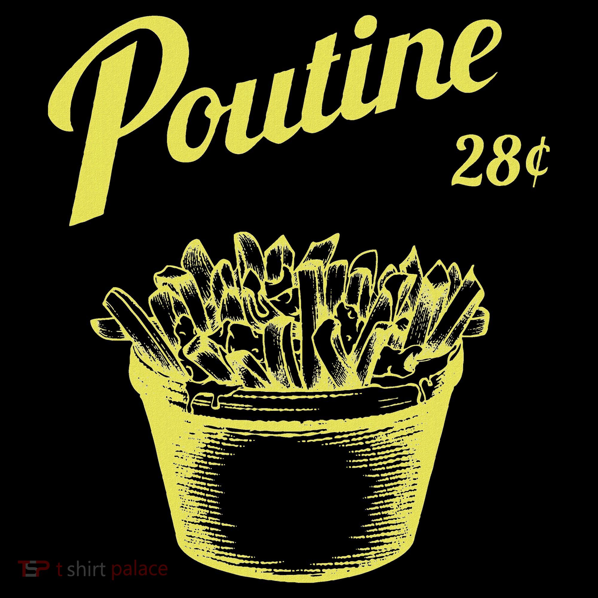 Retro Poutine Canada Montreal Kids Hoodie