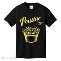 Retro Poutine Canada Montreal Kids T-Shirt thumb 0