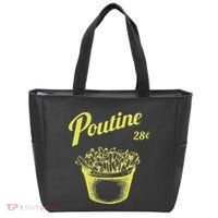 Retro Poutine Canada Montreal Tote Bag thumb 0