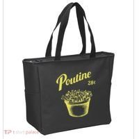 Retro Poutine Canada Montreal Tote Bag thumb 2