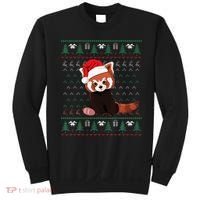 Red Panda Christmas Ugly Sweater Xmas Pajamas Gift Sweatshirt thumb 0