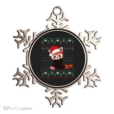 Red Panda Christmas Ugly Sweater Xmas Pajamas Gift Ornament