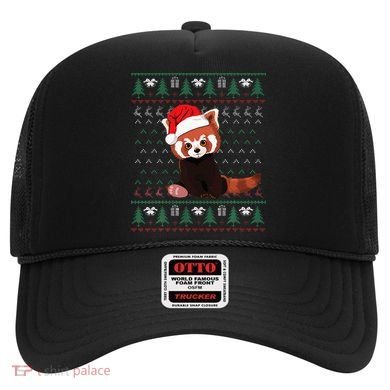 Red Panda Christmas Ugly Sweater Xmas Pajamas Gift Hat