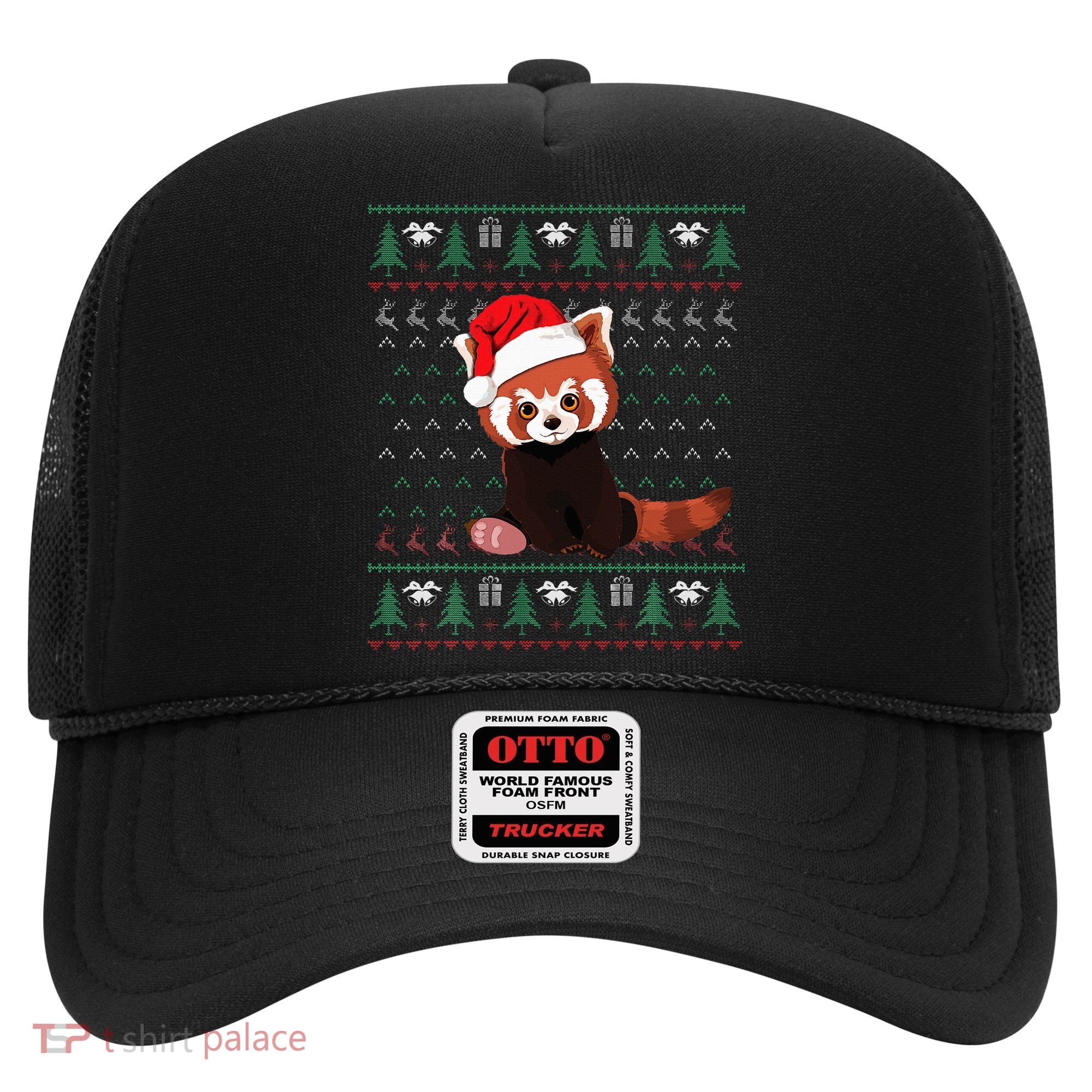 Red Panda Christmas Ugly Sweater Xmas Pajamas Gift Hat