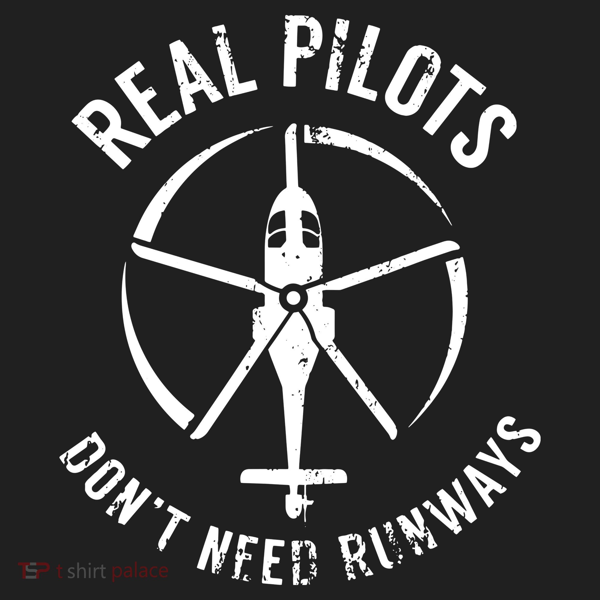 Real Pilots Dont Need Runways Pilot Helicopter Hat