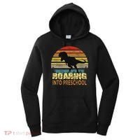 Roaring Preschool Dinosaur Back To School First Day Boys Women's Hoodie thumb 0