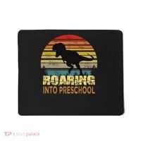Roaring Preschool Dinosaur Back To School First Day Boys Mousepad thumb 0