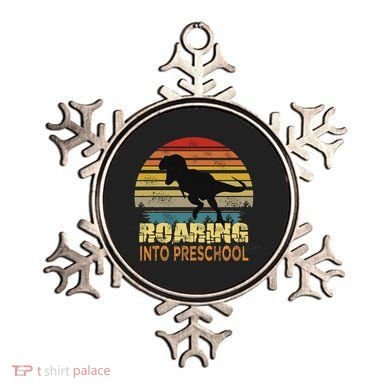 Roaring Preschool Dinosaur Back To School First Day Boys Ornament