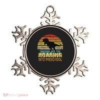 Roaring Preschool Dinosaur Back To School First Day Boys Ornament thumb 0