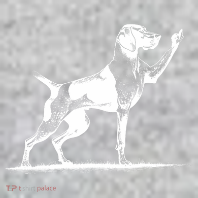 Rude Pointer Dog Asshole German Shorthaired Pointer Dog The Baniff Cuffed Pom Beanie