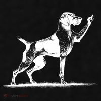 Rude Pointer Dog Asshole German Shorthaired Pointer Dog Ladies PosiCharge Tri-Blend Wicking Tank thumb 2