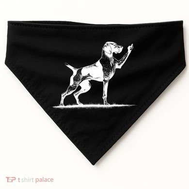 Rude Pointer Dog Asshole German Shorthaired Pointer Dog USA-Made Doggie Bandana