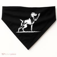Rude Pointer Dog Asshole German Shorthaired Pointer Dog USA-Made Doggie Bandana thumb 0