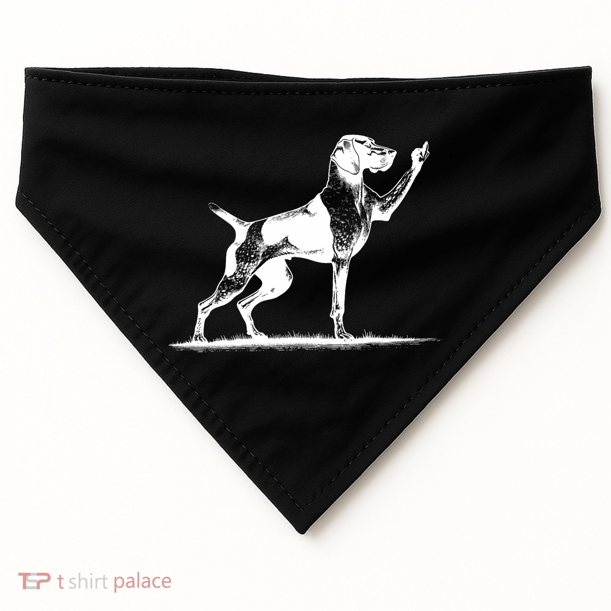 Rude Pointer Dog Asshole German Shorthaired Pointer Dog USA-Made Doggie Bandana