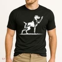 Rude Pointer Dog Asshole German Shorthaired Pointer Dog Cooling Performance Crew T-Shirt thumb 2