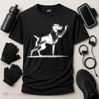 Rude Pointer Dog Asshole German Shorthaired Pointer Dog Cooling Performance Crew T-Shirt thumb 3