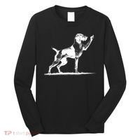 Rude Pointer Dog Asshole German Shorthaired Pointer Dog Long Sleeve Shirt thumb 0