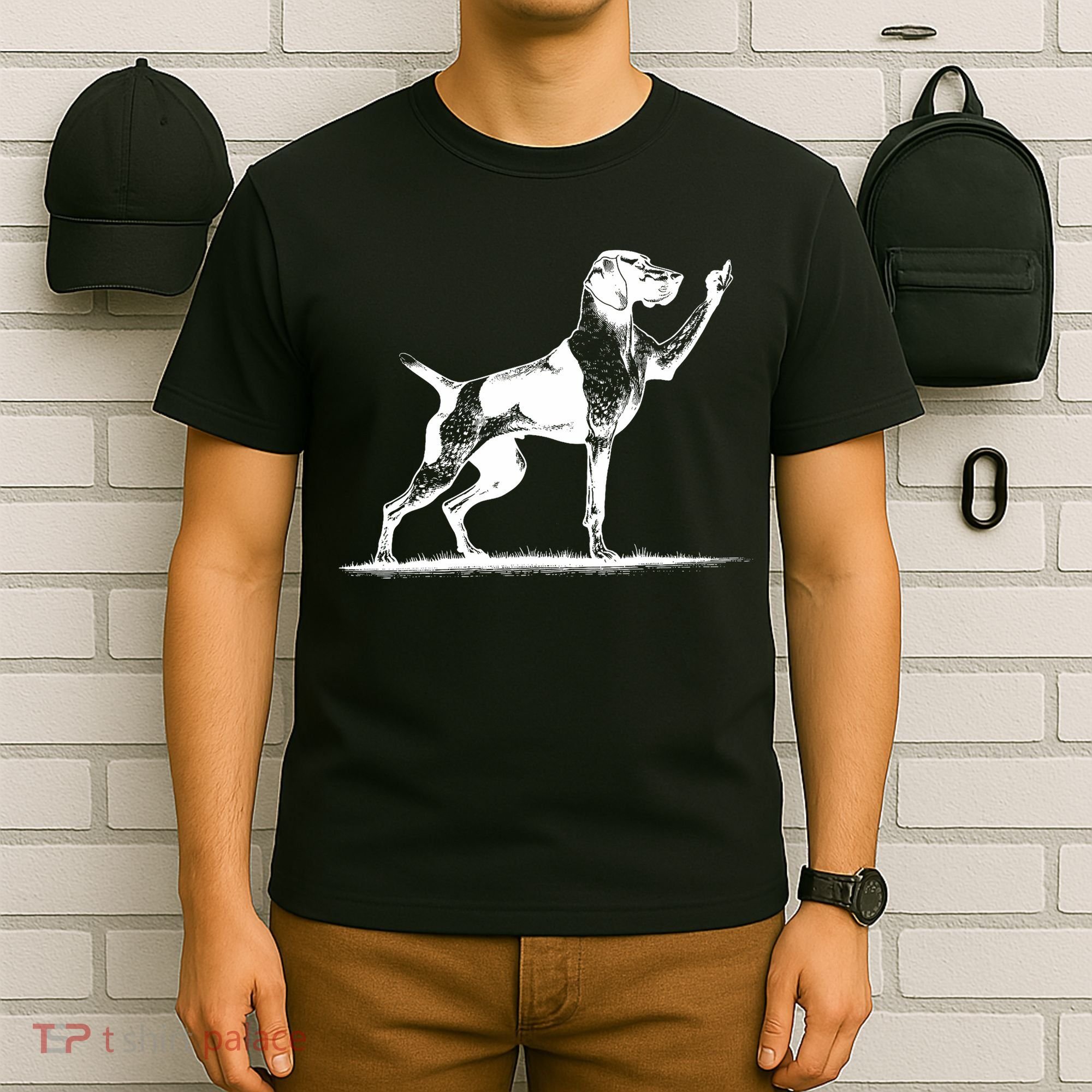 Rude Pointer Dog Asshole German Shorthaired Pointer Dog T-Shirt