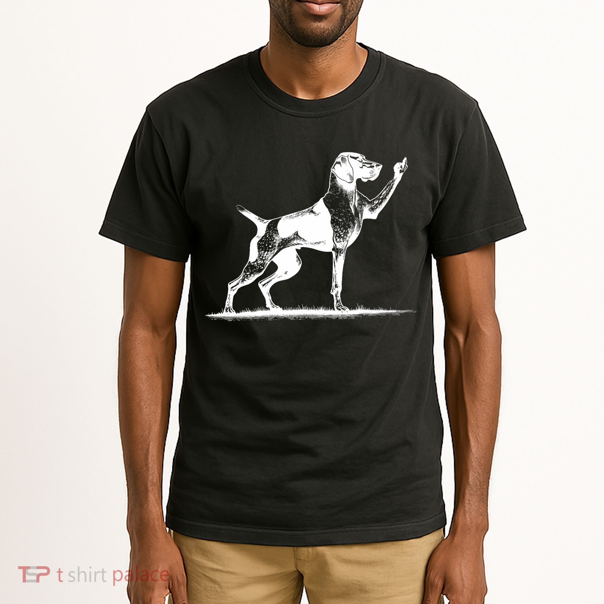 Rude Pointer Dog Asshole German Shorthaired Pointer Dog Tall T-Shirt