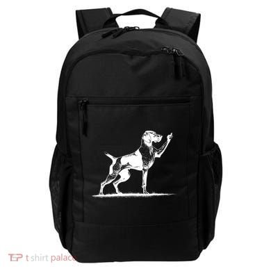 Rude Pointer Dog Asshole German Shorthaired Pointer Dog Backpack