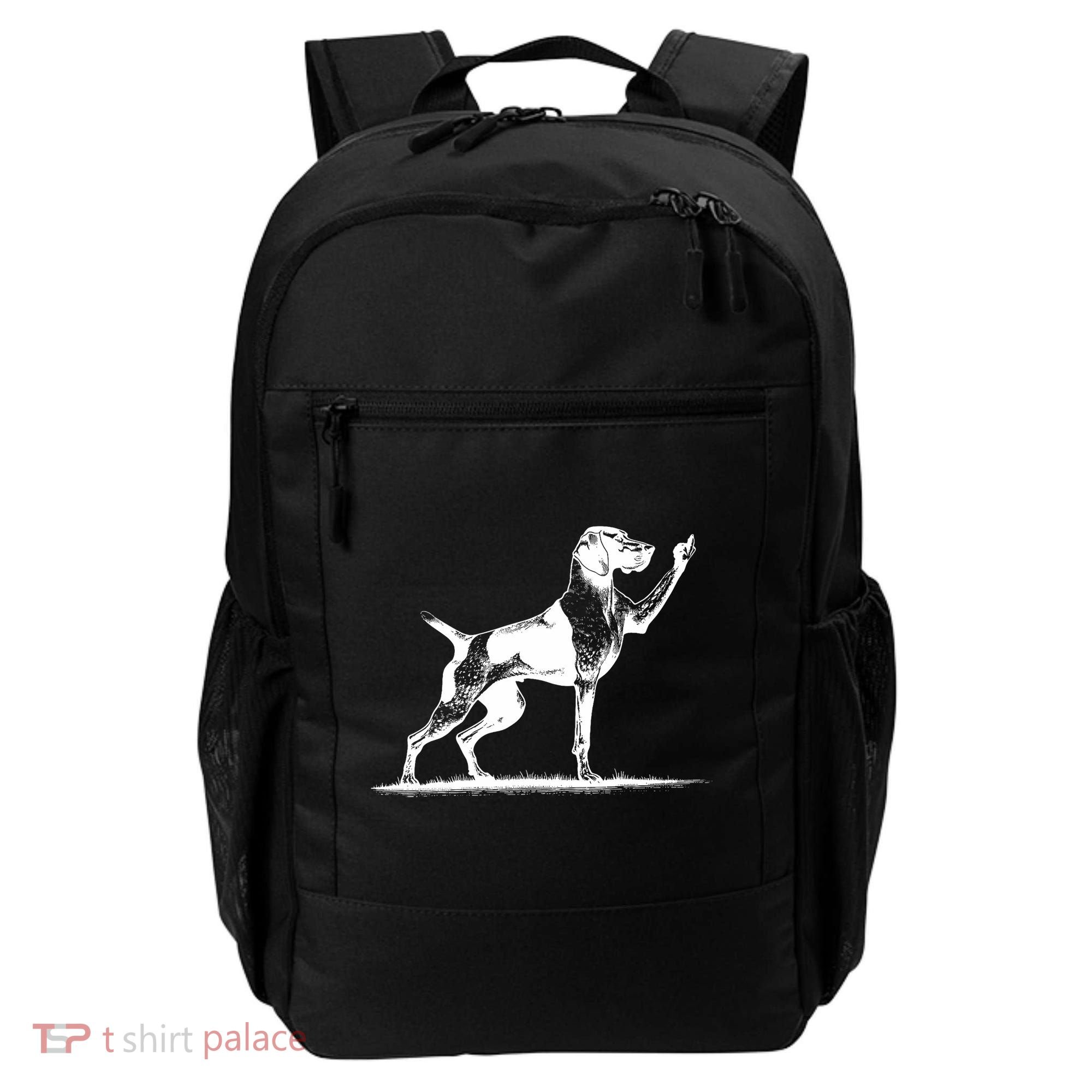 Rude Pointer Dog Asshole German Shorthaired Pointer Dog Backpack