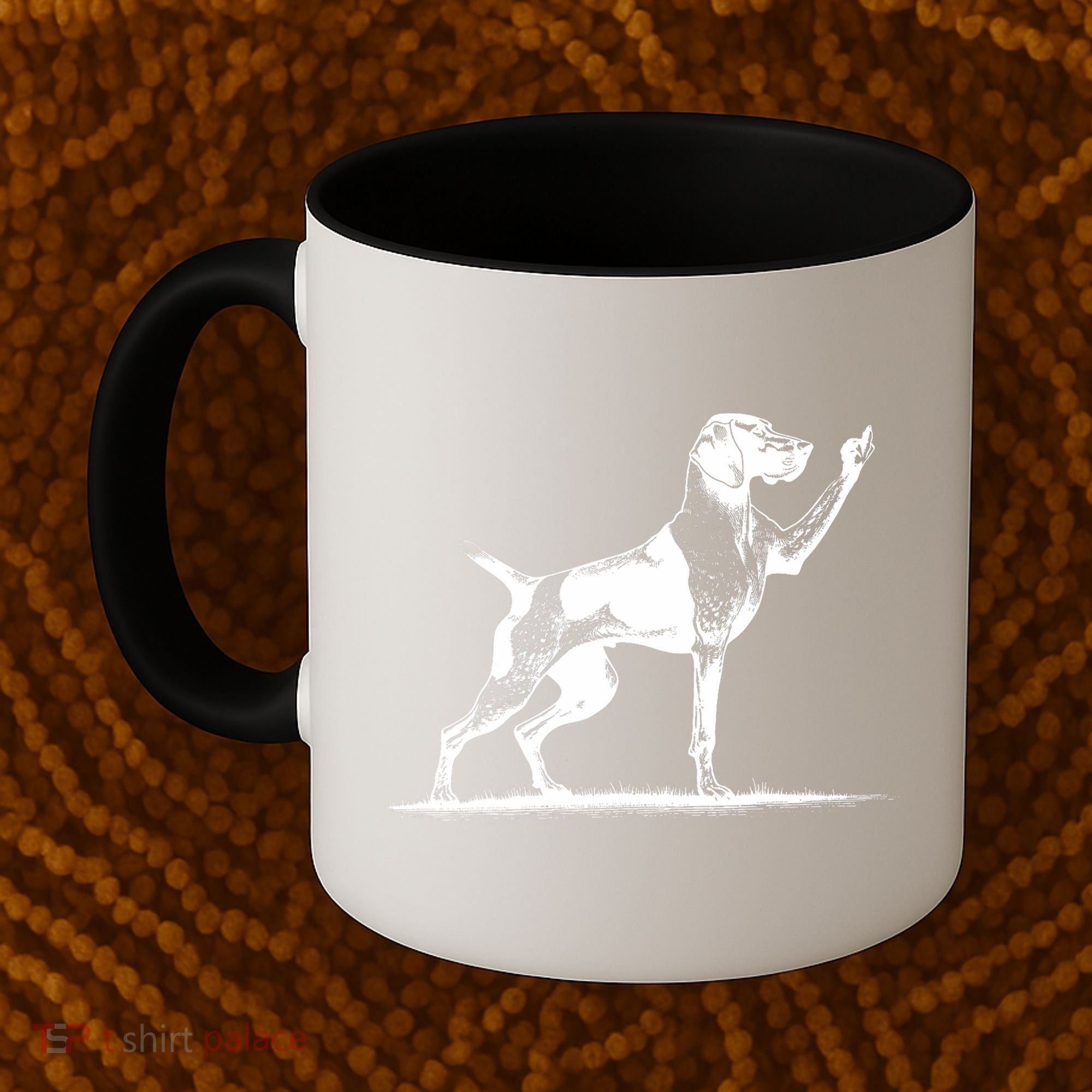 Rude Pointer Dog Asshole German Shorthaired Pointer Dog Coffee Mug