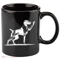 Rude Pointer Dog Asshole German Shorthaired Pointer Dog 11oz C Handle Ceramic Mug thumb 0