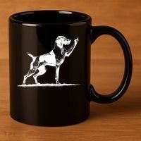 Rude Pointer Dog Asshole German Shorthaired Pointer Dog 11oz C Handle Ceramic Mug thumb 3