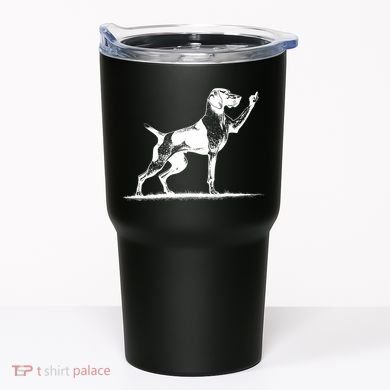 Rude Pointer Dog Asshole German Shorthaired Pointer Dog Tumbler